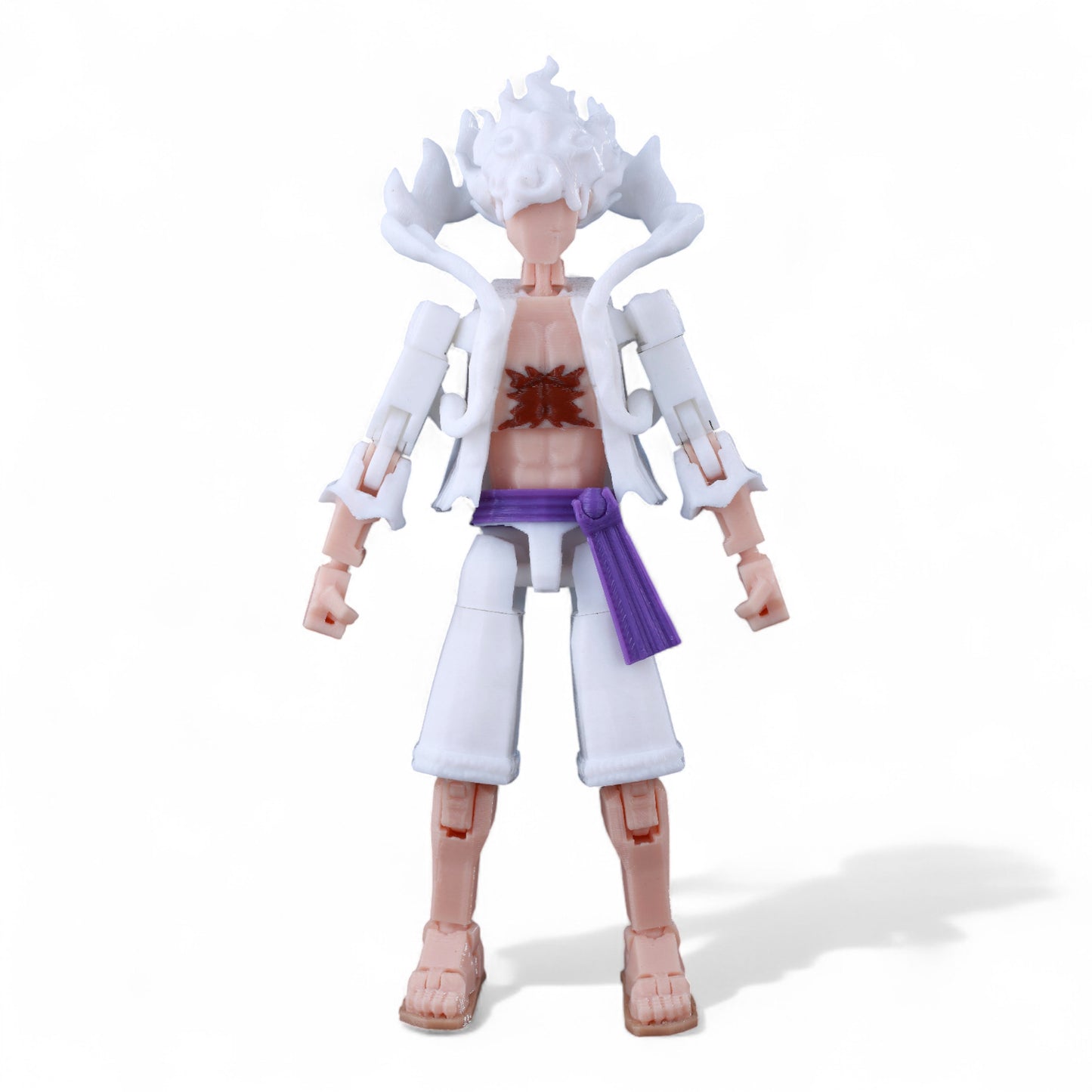 Front view of Nika Luffy Gear 5 Titan13 figure in standing pose