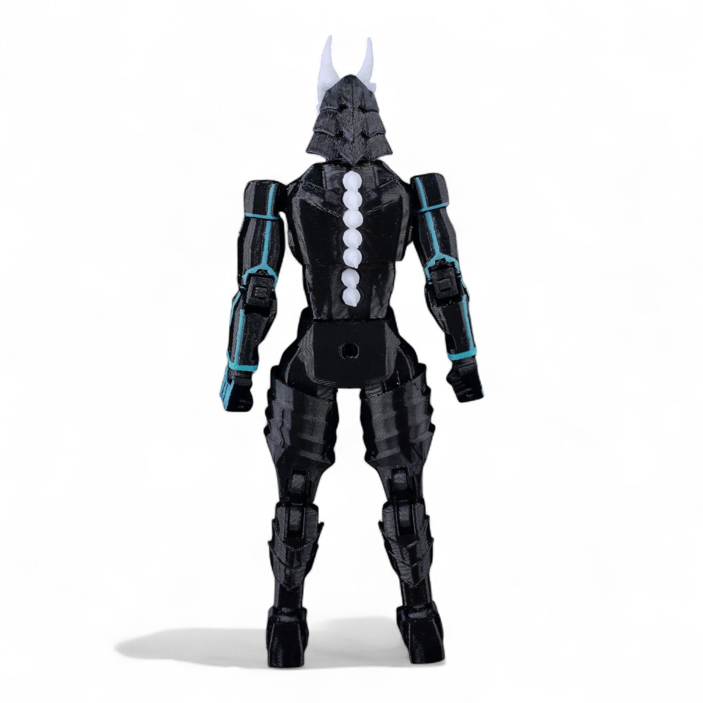 Back view of Kaiju No. 8 poseable figure – 13 cm scale model
