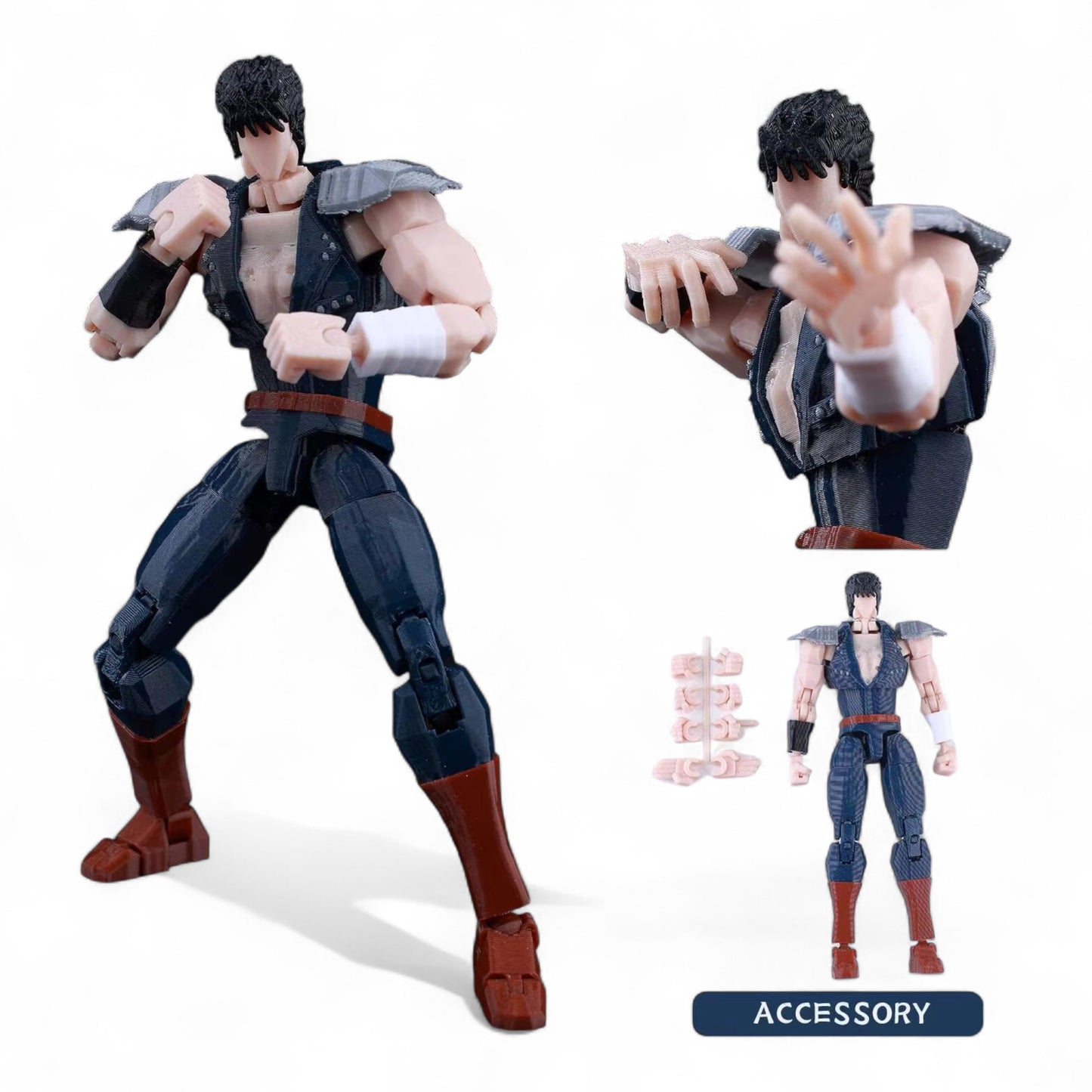 Kenshiro – Articulated Fist of the North Star Figure