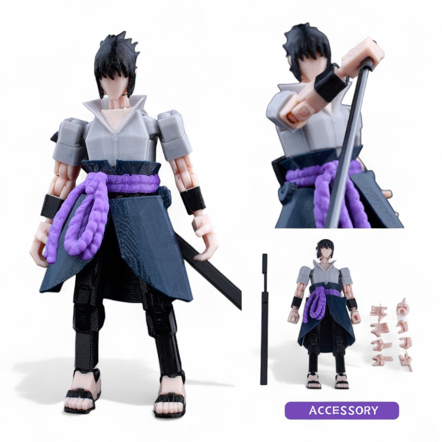Sasuke Uchiha – Articulated Naruto Figure