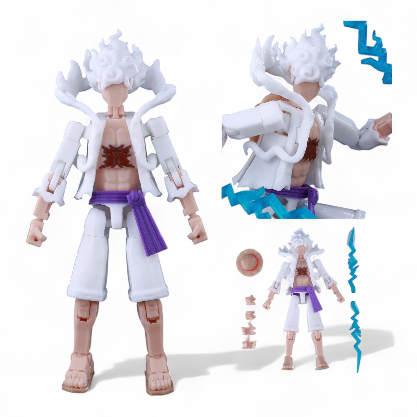 Nika Luffy – Poseable Gear 5 Figure