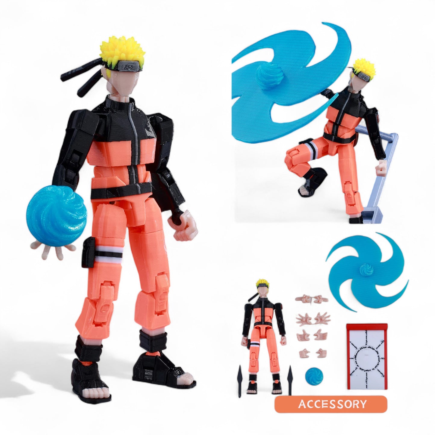 Naruto Uzumaki – Articulated Naruto Figure