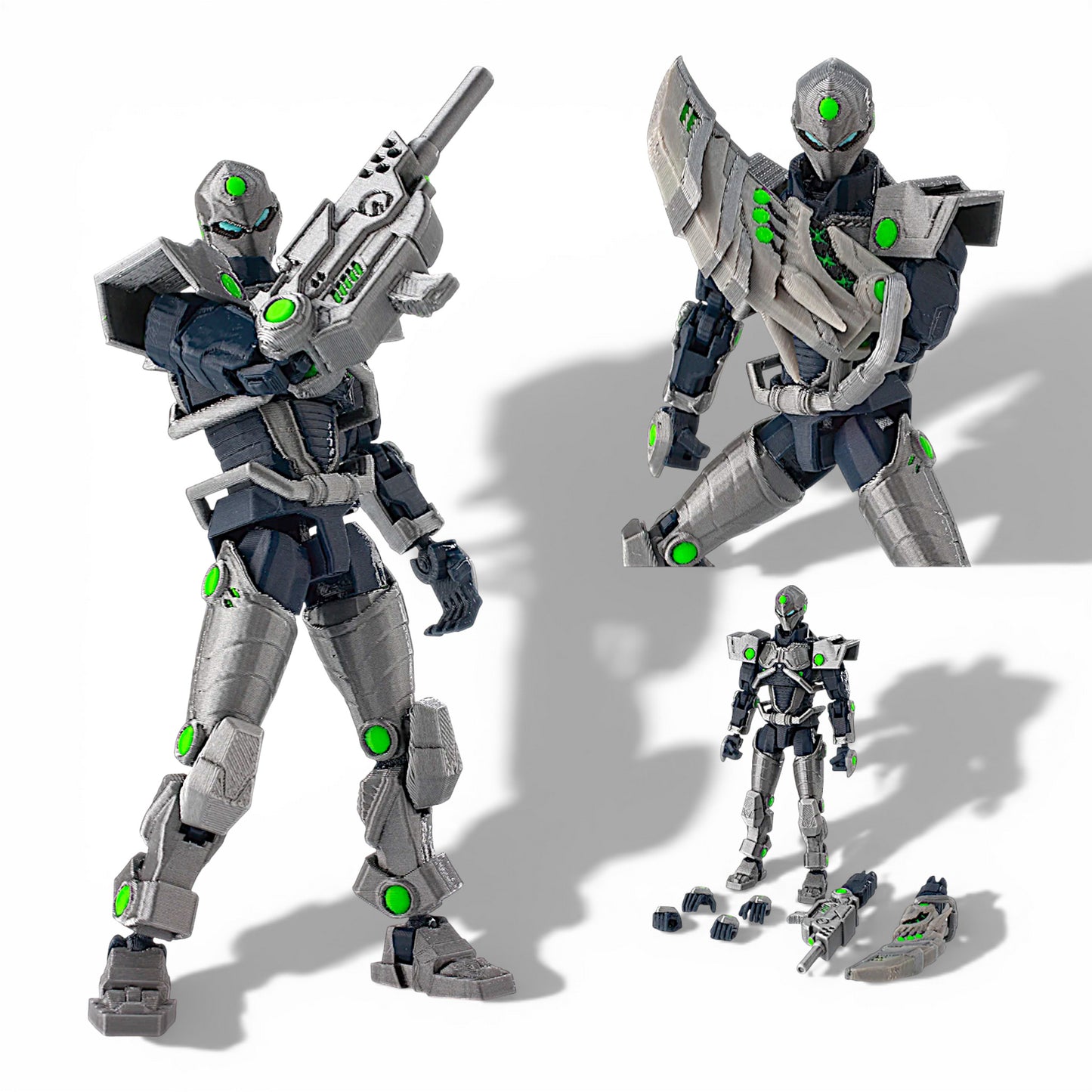Tech Jacket – Articulated Armoured Space Hero Figure