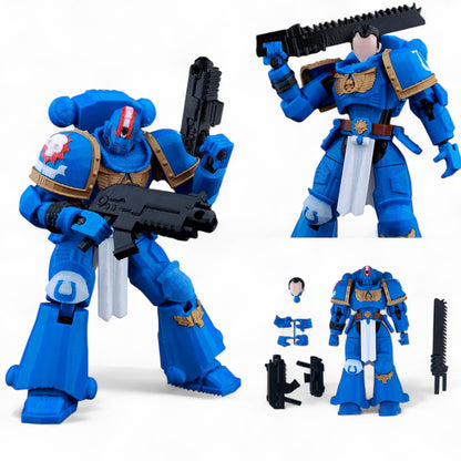 Warhammer Space Marine – Articulated Sci‑Fi Figure