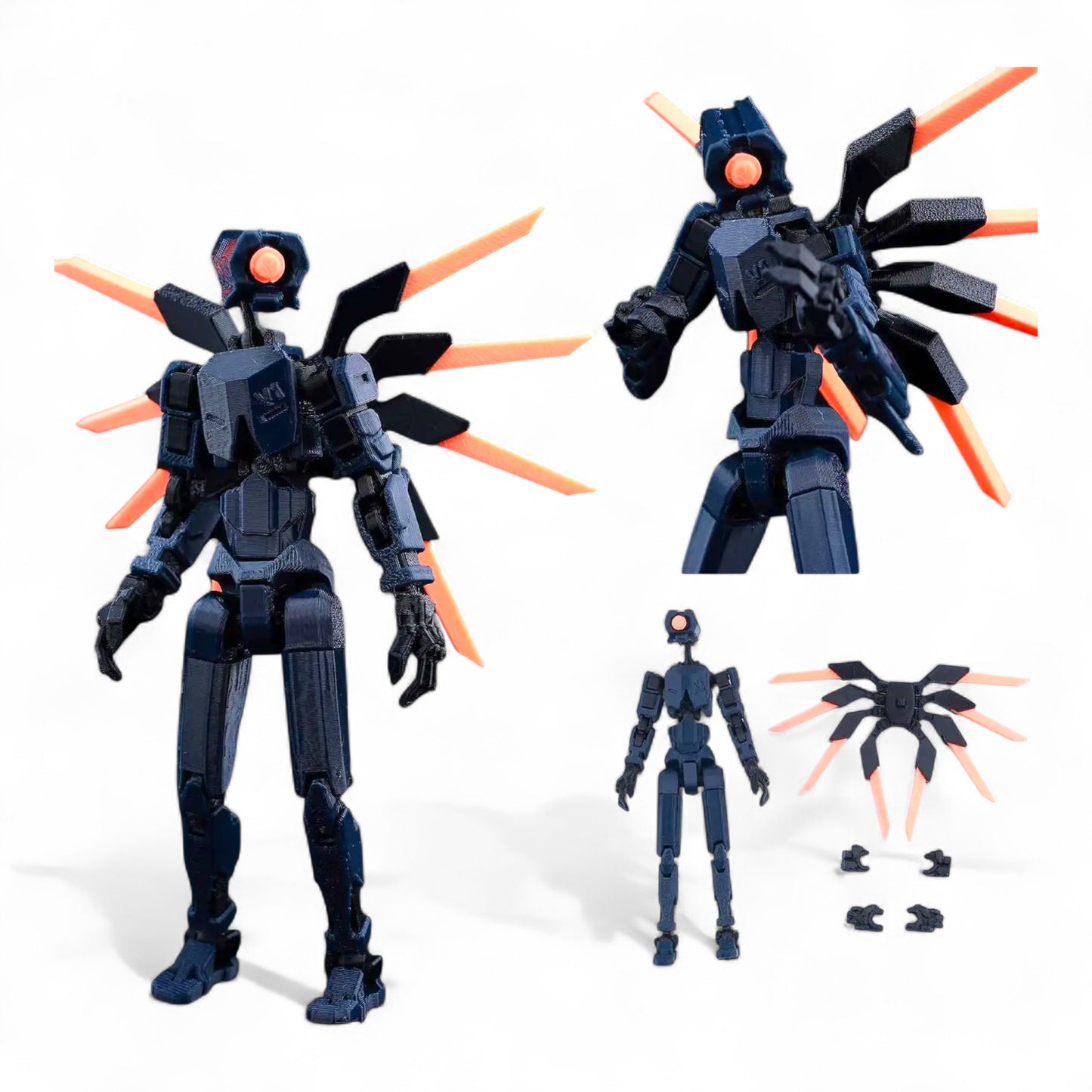 Ultrakill V1 – Articulated Sci‑Fi Figure