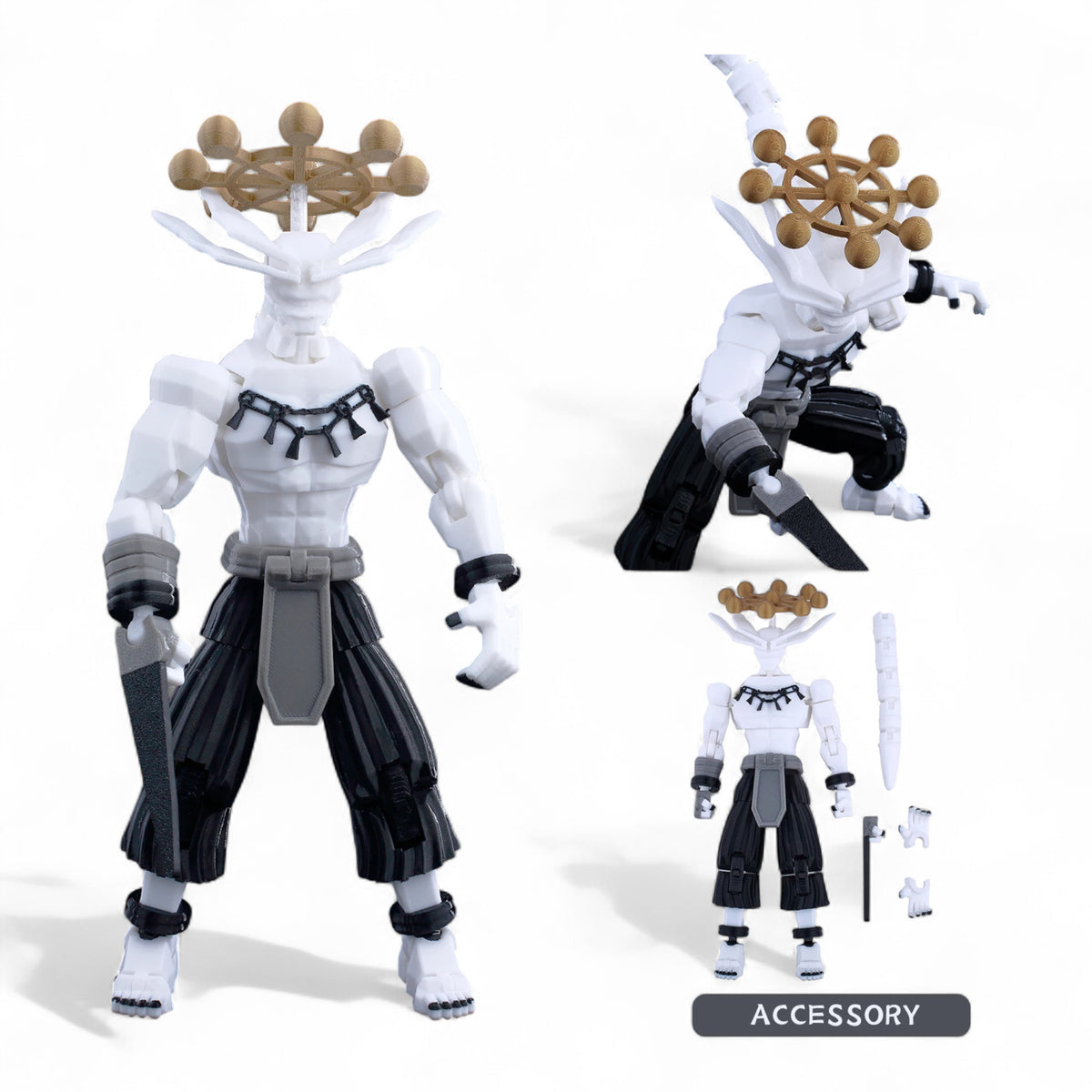 Mahraga Rabbit Mahoraga Figure – Titan13-Style Poseable Toy | Jujutsu Kaisen – Epic13Toys