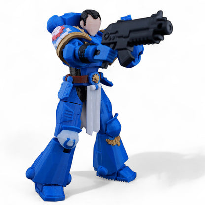 Warhammer Space Marine – Articulated Sci‑Fi Figure