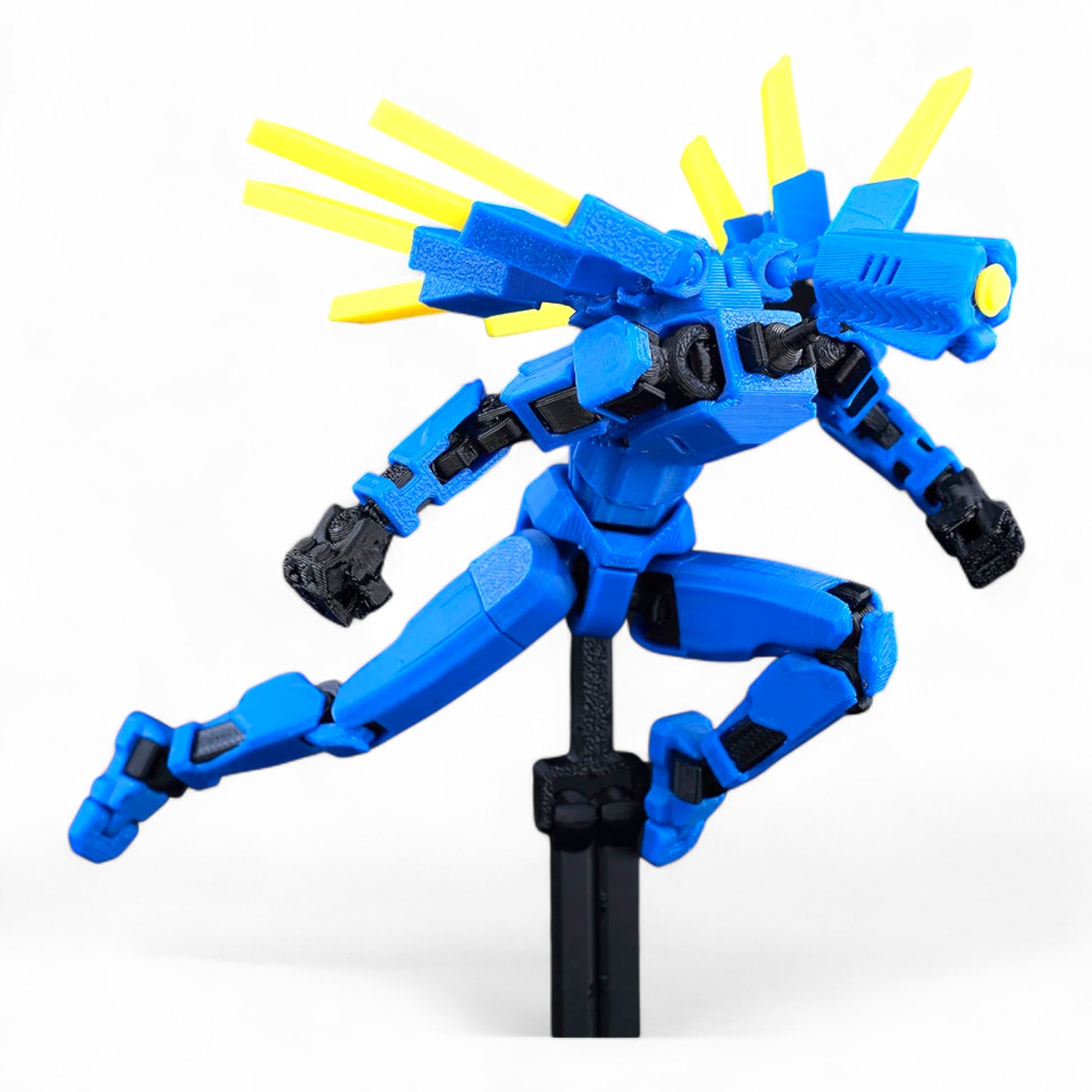 Combat-ready pose of Ultrakill V1 figure – Titan13 collectible