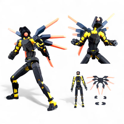 Ultrakill V1 – Articulated Sci‑Fi Figure