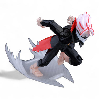 Dynamic action pose of Turbo Granny figure – Titan13-style