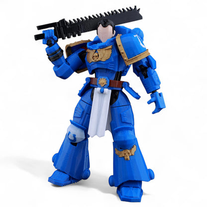 Warhammer Space Marine – Articulated Sci‑Fi Figure