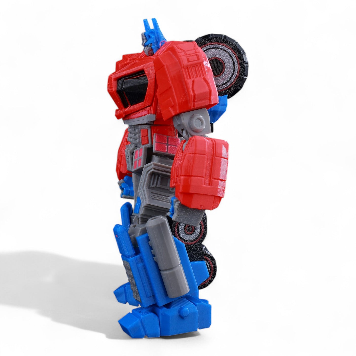 Side profile showing robot joints and articulated detail