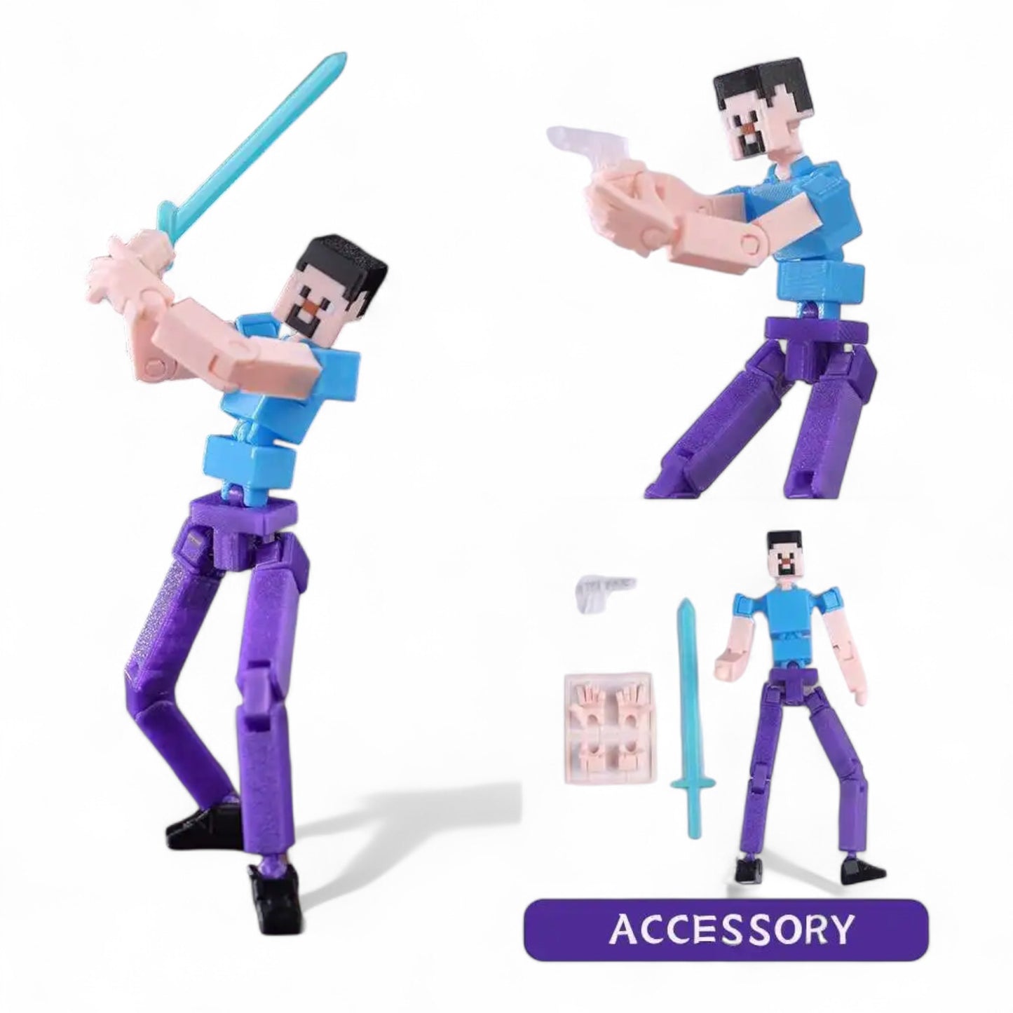 Steve – Articulated Minecraft Figure