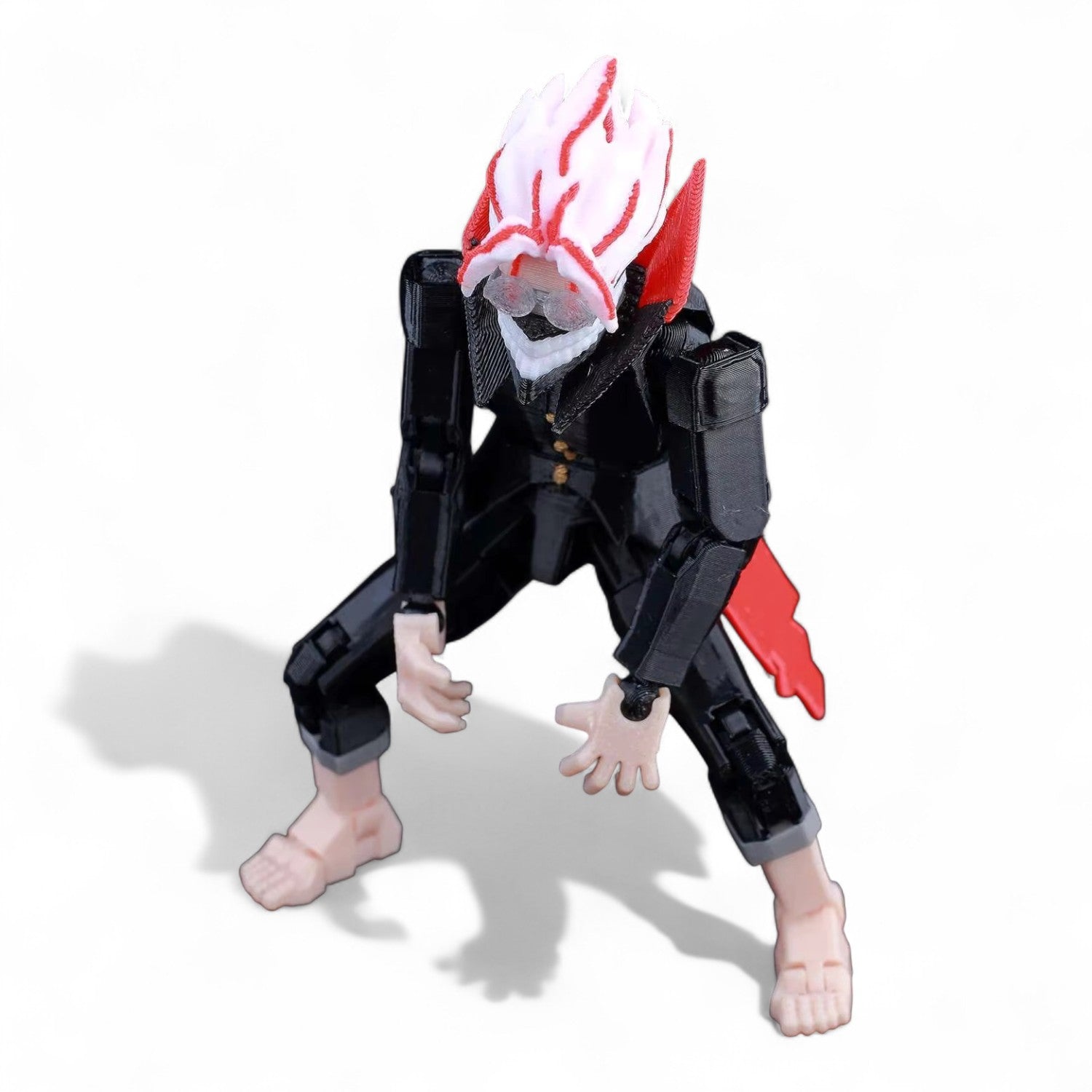 Front view of Ken Takakura Turbo Granny figure in Titan13 format