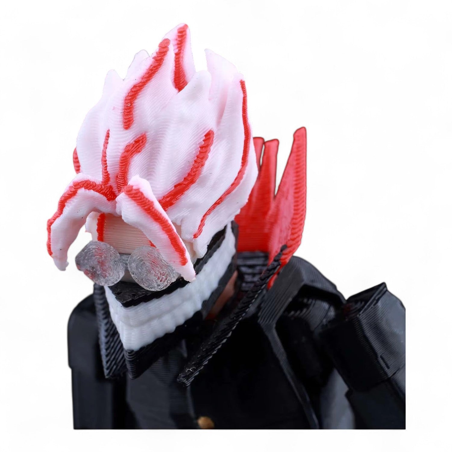 Close-up of Ken Takakura’s face in Turbo Granny transformation – Titan13 figure