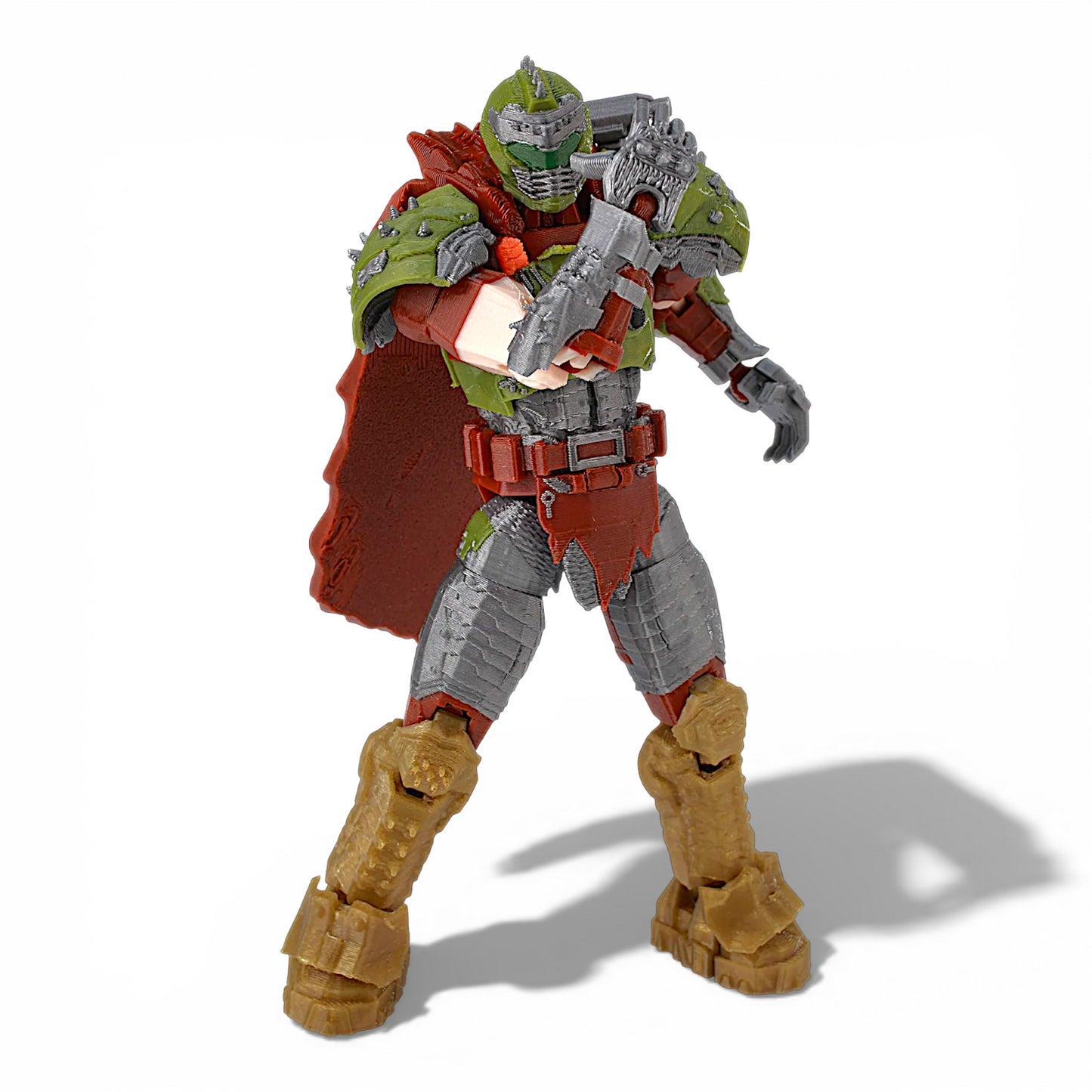 Doom Slayer – Articulated Demon-Hunting Warrior Figure