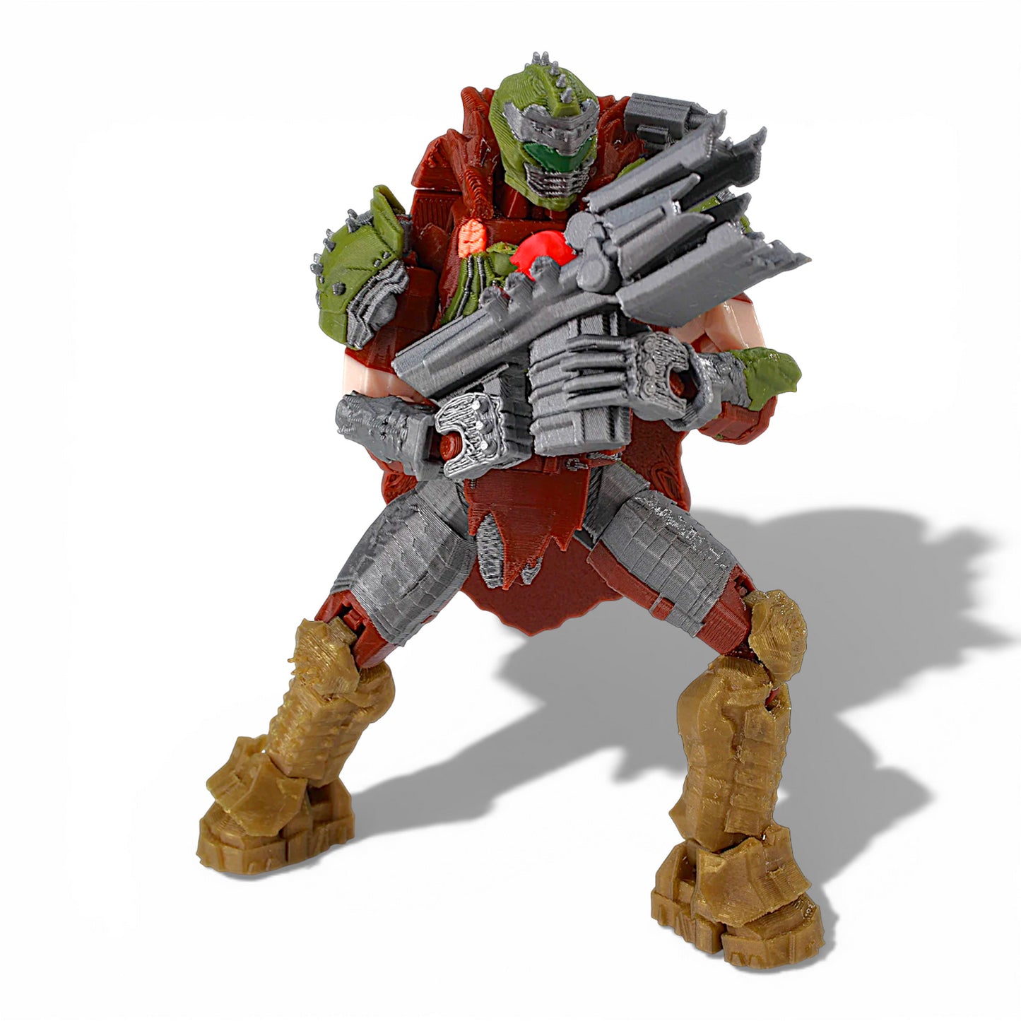 Doom Slayer – Articulated Demon-Hunting Warrior Figure