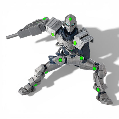 Tech Jacket – Articulated Armoured Space Hero Figure
