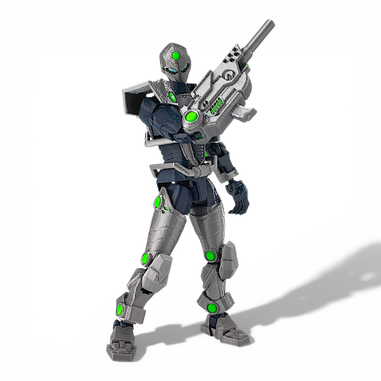Tech Jacket – Articulated Armoured Space Hero Figure