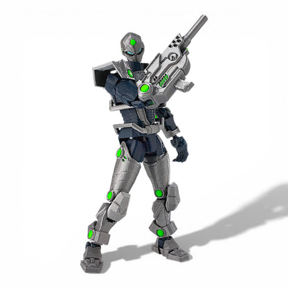 Tech Jacket – Articulated Armoured Space Hero Figure